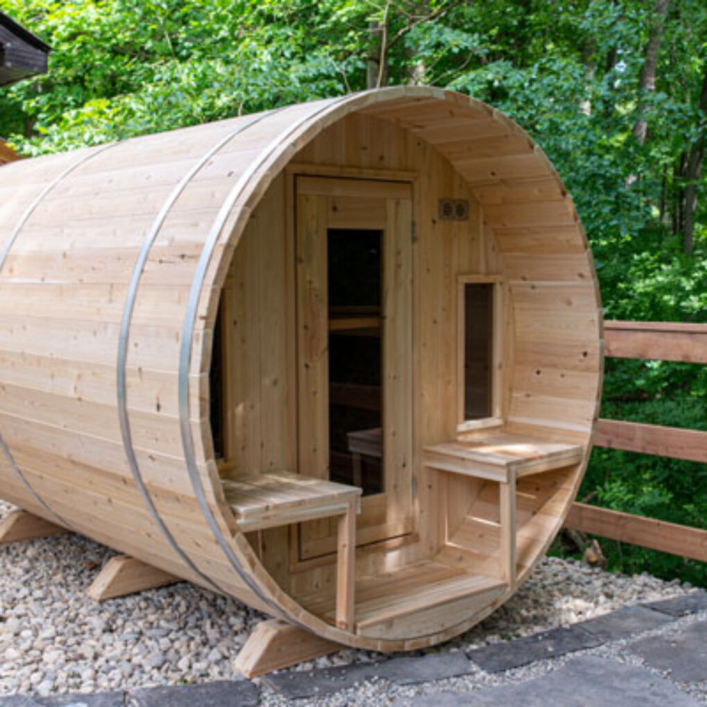 Canadian Timber Saunas Tranquility Barrel Sauna